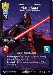 Darth Vader, El ocaso del aprendiz