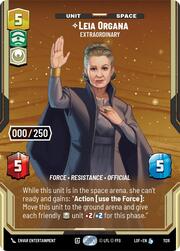Leia Organa, Straordinaria