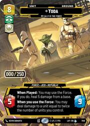 Yoda, La Fuerza es mi aliada