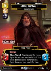 Baylan Skoll, Maestro enigmático