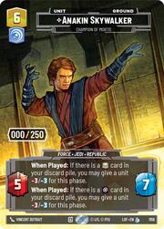 Anakin Skywalker, Champion of Mortis