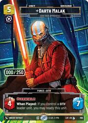 Darth Malak, Aprendiz ambicioso