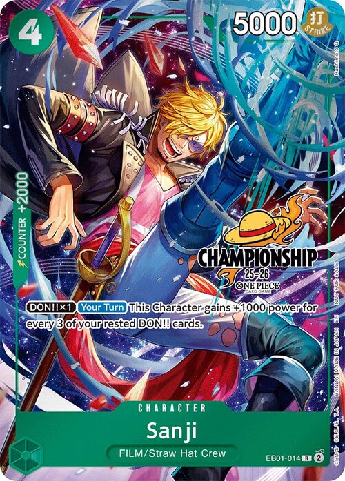 Sanji Card Front