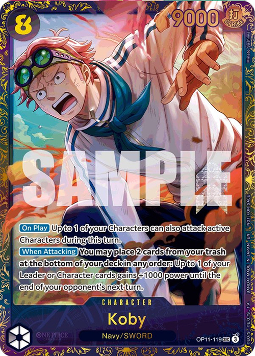 Koby Card Front