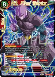 Hit, Final Warrior