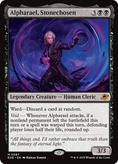 Alpharael, Stonechosen Card Front
