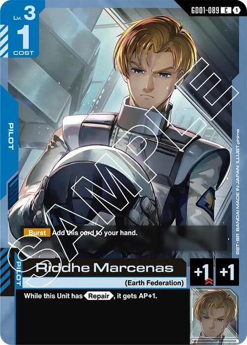 Riddhe Marcenas Card Front