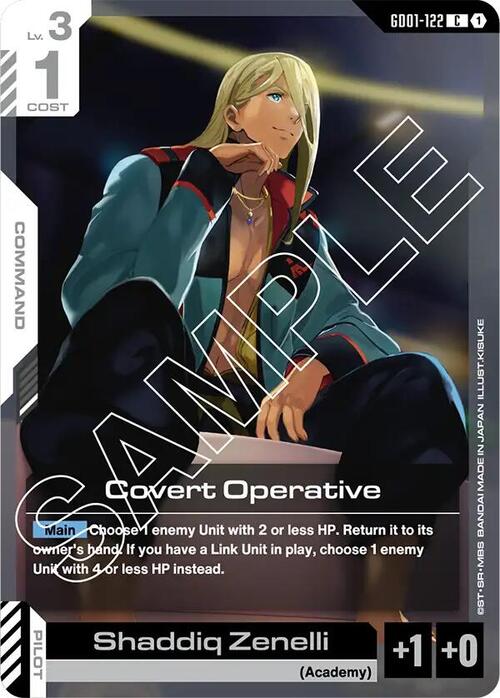 Covert Operative Card Front