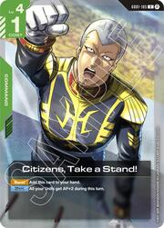 Citizens, Take a Stand!