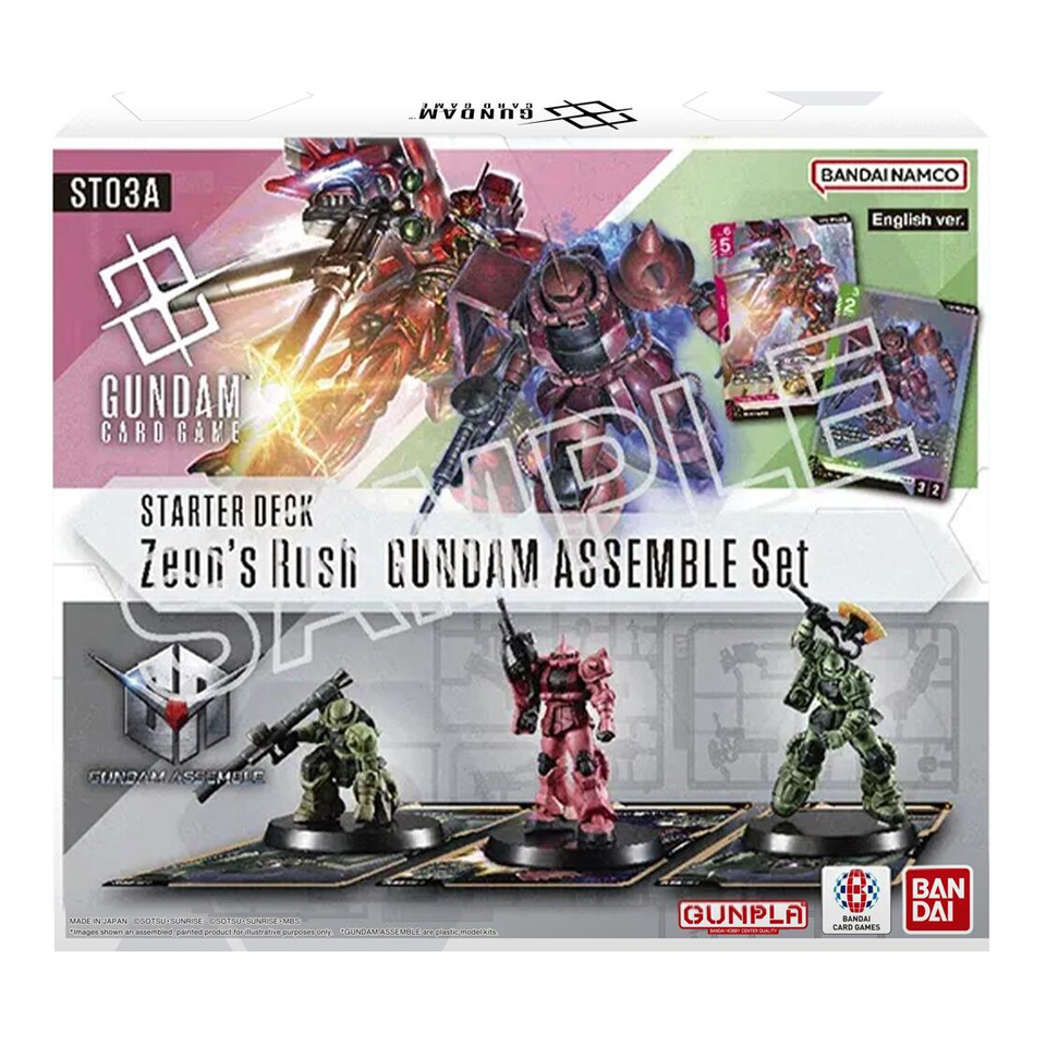 Starter Deck 03: Zeon's Rush - Assemble Starter Set