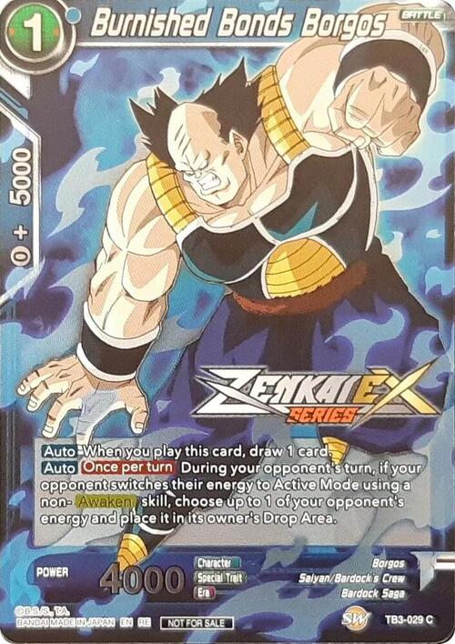 Burnished Bonds Borgos Card Front