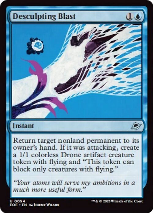 Desculpting Blast Card Front