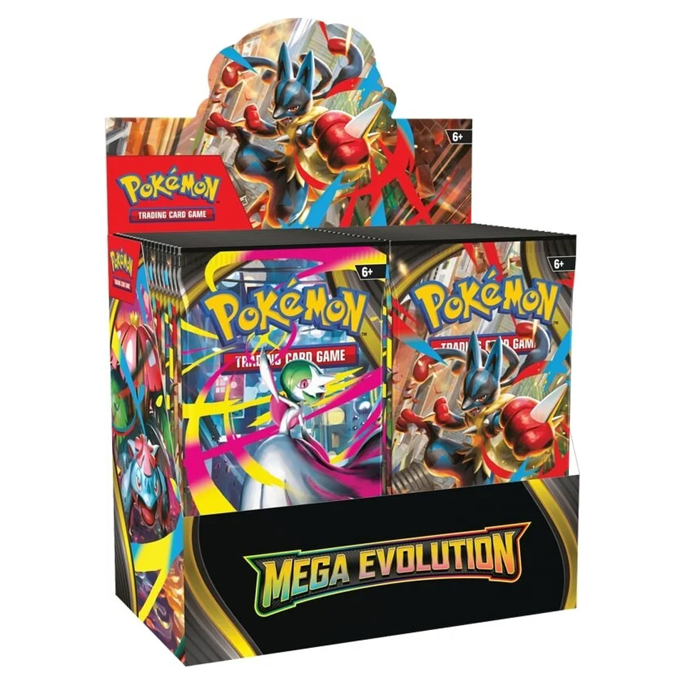 Caja de sobres de Megaevolución