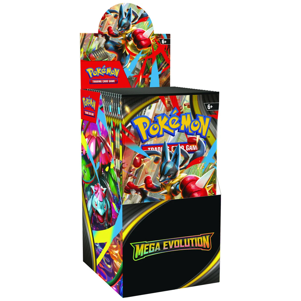 Caja de sobres de Megaevolución
