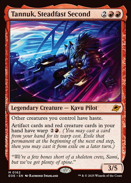 Tannuk, Steadfast Second Card Front