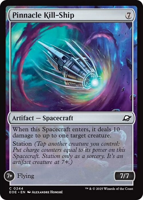 Pinnacle Kill-Ship Card Front