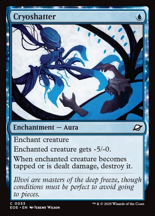 Cryoshatter Card Front
