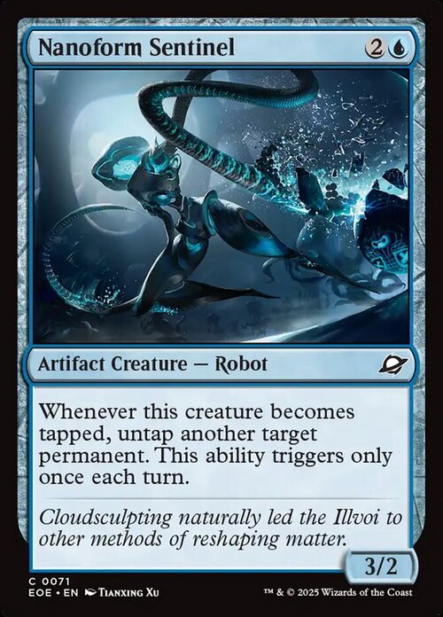 Nanoform Sentinel Card Front