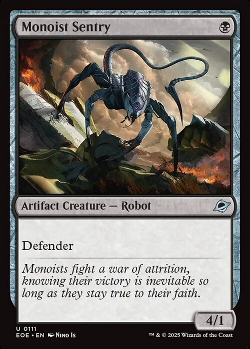 Monoist Sentry Card Front