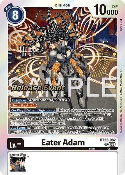 Eater Adam Card Front
