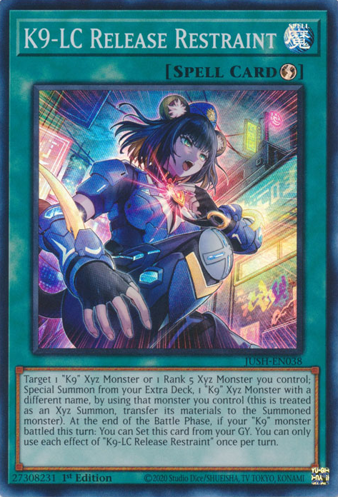 K9-LC Rimozione della Restrizione Card Front