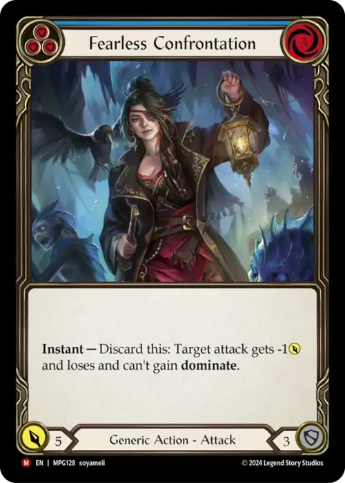 Fearless Confrontation Card Front