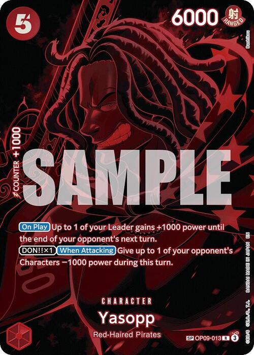 Yasopp Card Front
