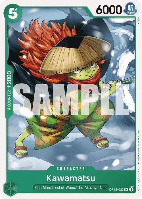 Kawamatsu Card Front