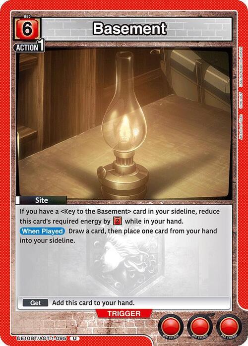 Basement Card Front