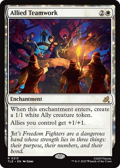 Allied Teamwork Card Front