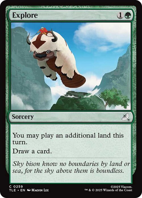 Explore Card Front