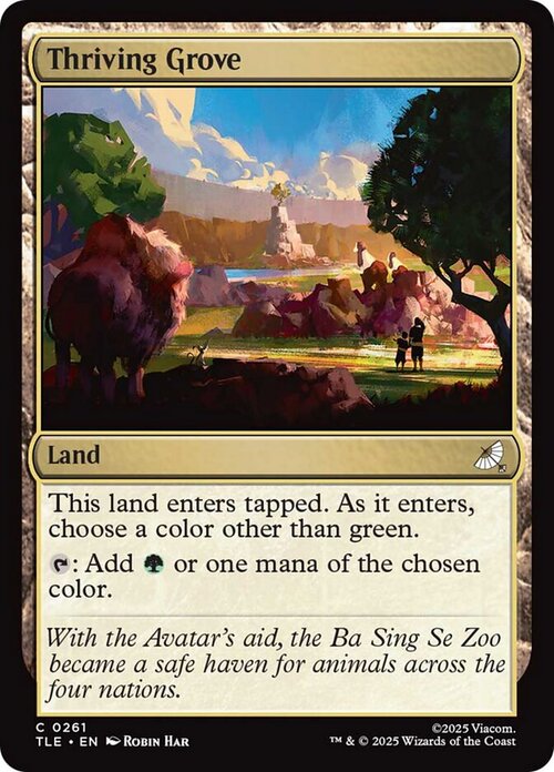 Thriving Grove Card Front