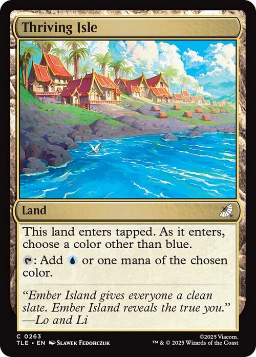 Thriving Isle Card Front
