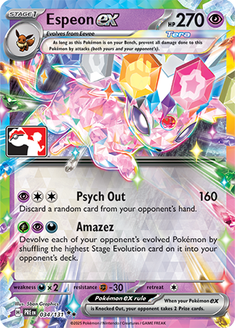 Espeon ex Card Front