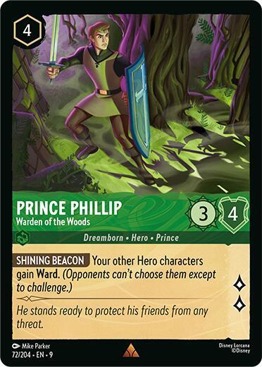 Prince Phillip - Warden of the Woods Card Front