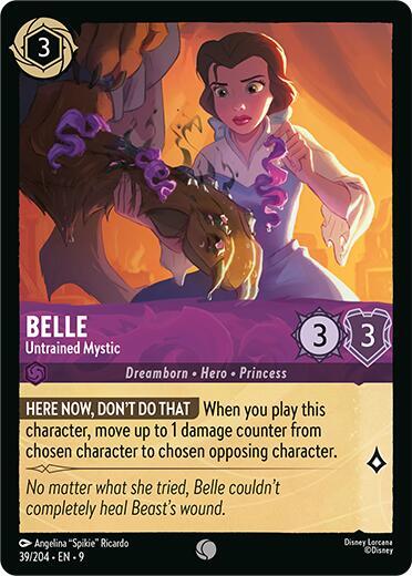 Belle - Untrained Mystic Card Front