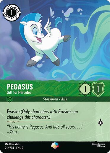 Pegasus - Gift for Hercules Frente