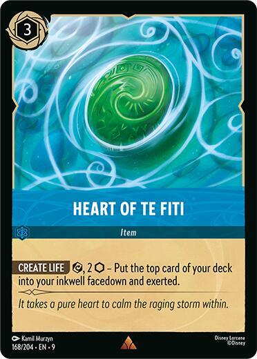 Heart of Te Fiti Card Front