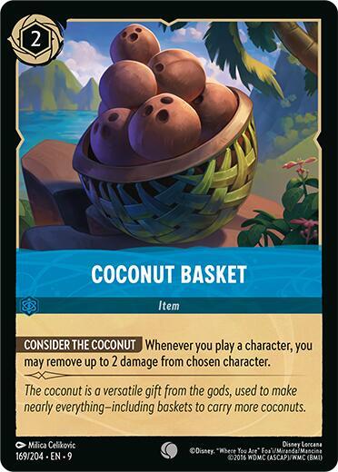 Coconut Basket Card Front
