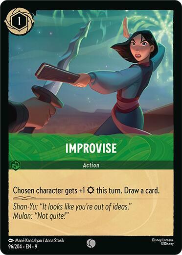 Improvise Card Front