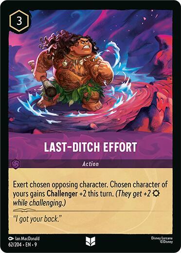 Last-Ditch Effort Card Front