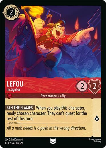 LeFou - Instigator Card Front