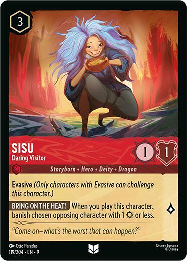 Sisu - Daring Visitor Card Front