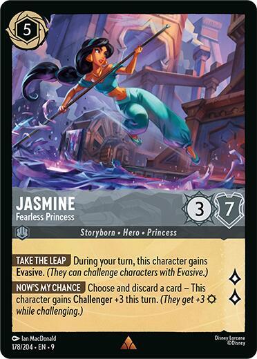 Jasmine - Fearless Princess Card Front