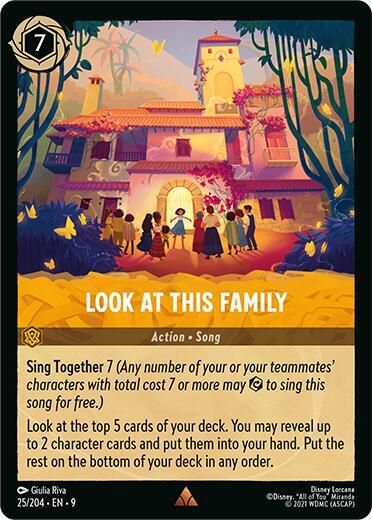 Look at This Family Card Front