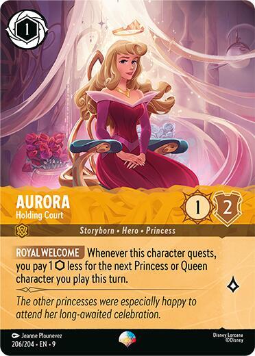 Aurora - Holding Court Card Front