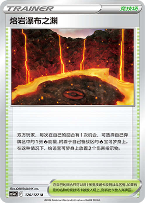 Magma Basin Card Front