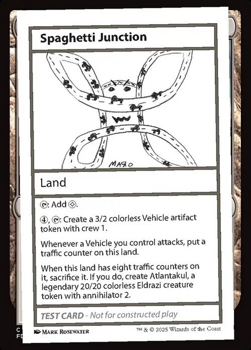 Spaghetti Junction Card Front
