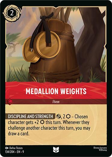 Medallion Weights Card Front