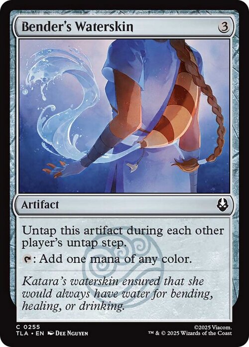 Bender's Waterskin Card Front